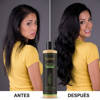 Shampoo de Queratina Hidrolizada con Romero