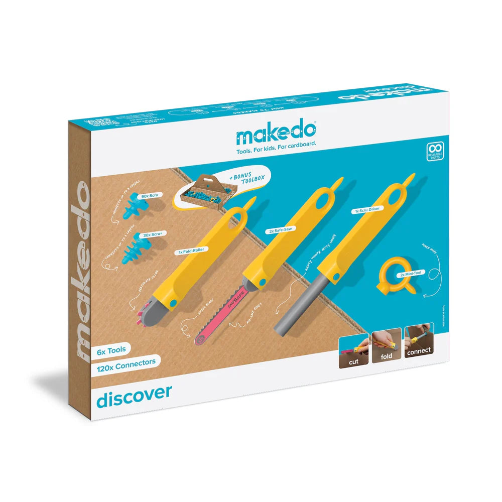 Makedo - Kit Descubre