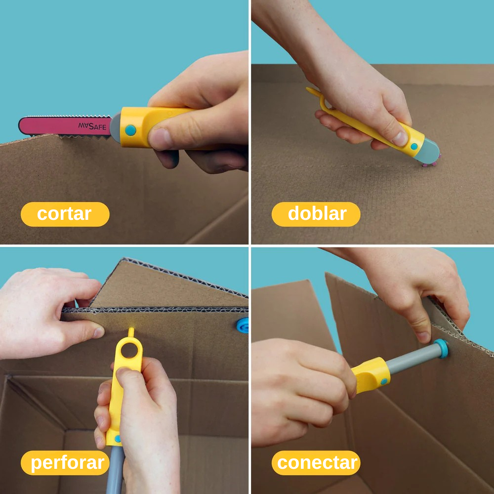 Makedo - Kit Descubre