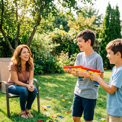 BRICKSHOT™ – Pistola de bloques